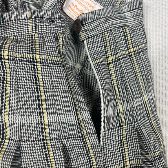 Vintage Pendleton Country Sophisticates Plaid Pleated Midi Skirt USA Made Size 8 - Picture 7 of 9